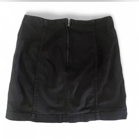 Free People Dresses & Skirts - Free People Black Denim Mini Skirt